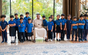 الصورة: الصورة: سعود بن صقر: الأطفال هم الأمل وإشراقة المستقبل