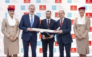 الصورة: الصورة: نشاط كبير لطيران الإمارات في معرض برلين للسياحة
