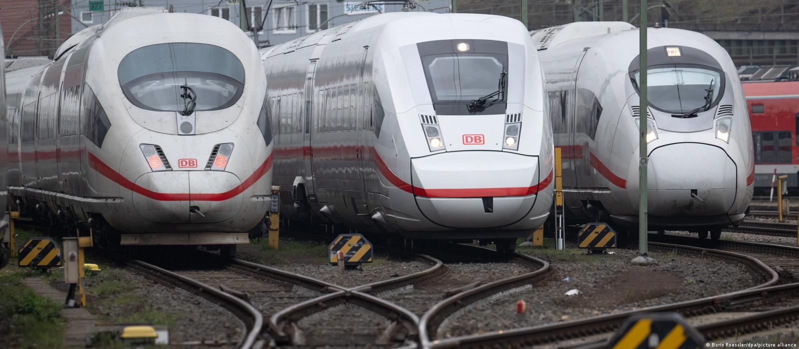 ألمانيا: إضراب السكك الحديدية ليوم واحد يكلف إلى 100 مليون يورو