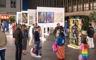 الصورة: الصورة: «ليالي الفن» في مركز دبي المالي العالمي تجمع المواهب الواعدة