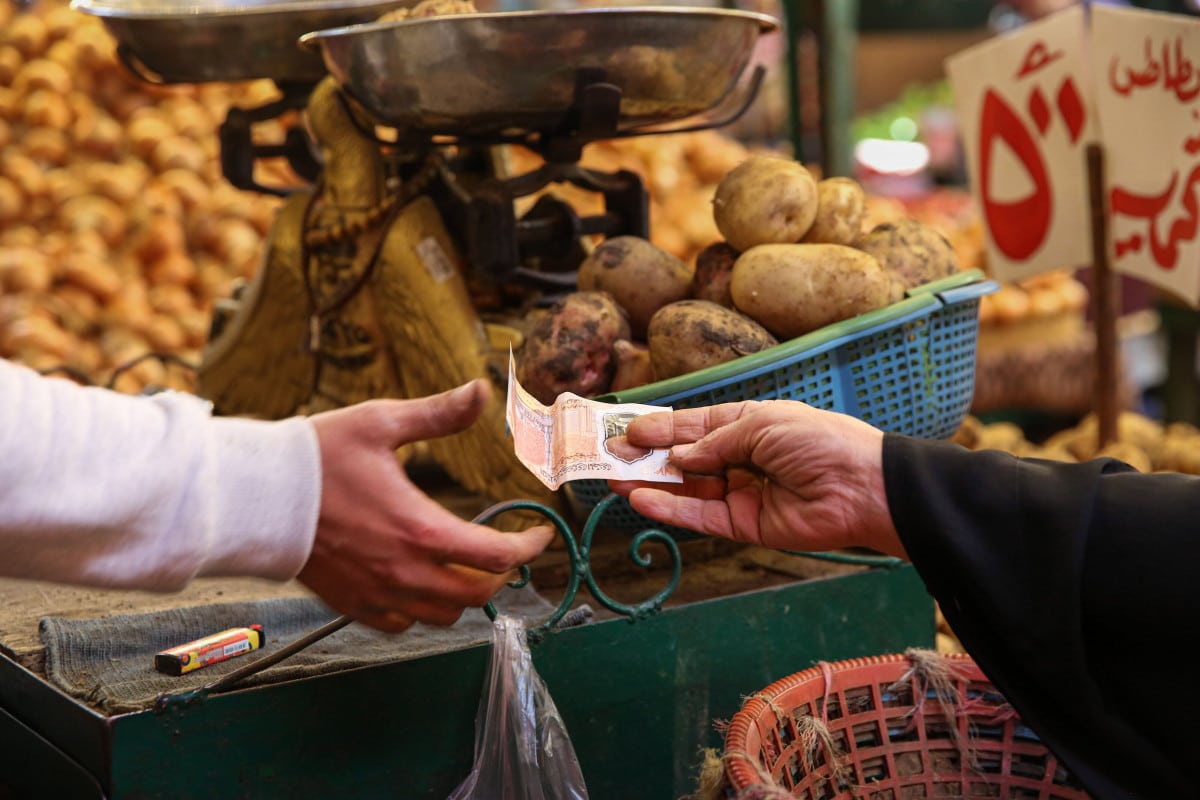 ارتفاع التضخم السنوي لأسعار المستهلكين في المدن المصرية في فبراير