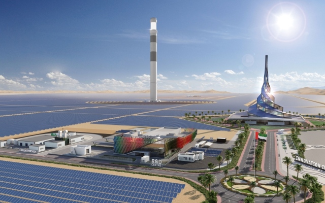 الصورة: الصورة: «مجمع محمد بن راشد للطاقة الشمسية».. مزيج الطاقة والابتكار