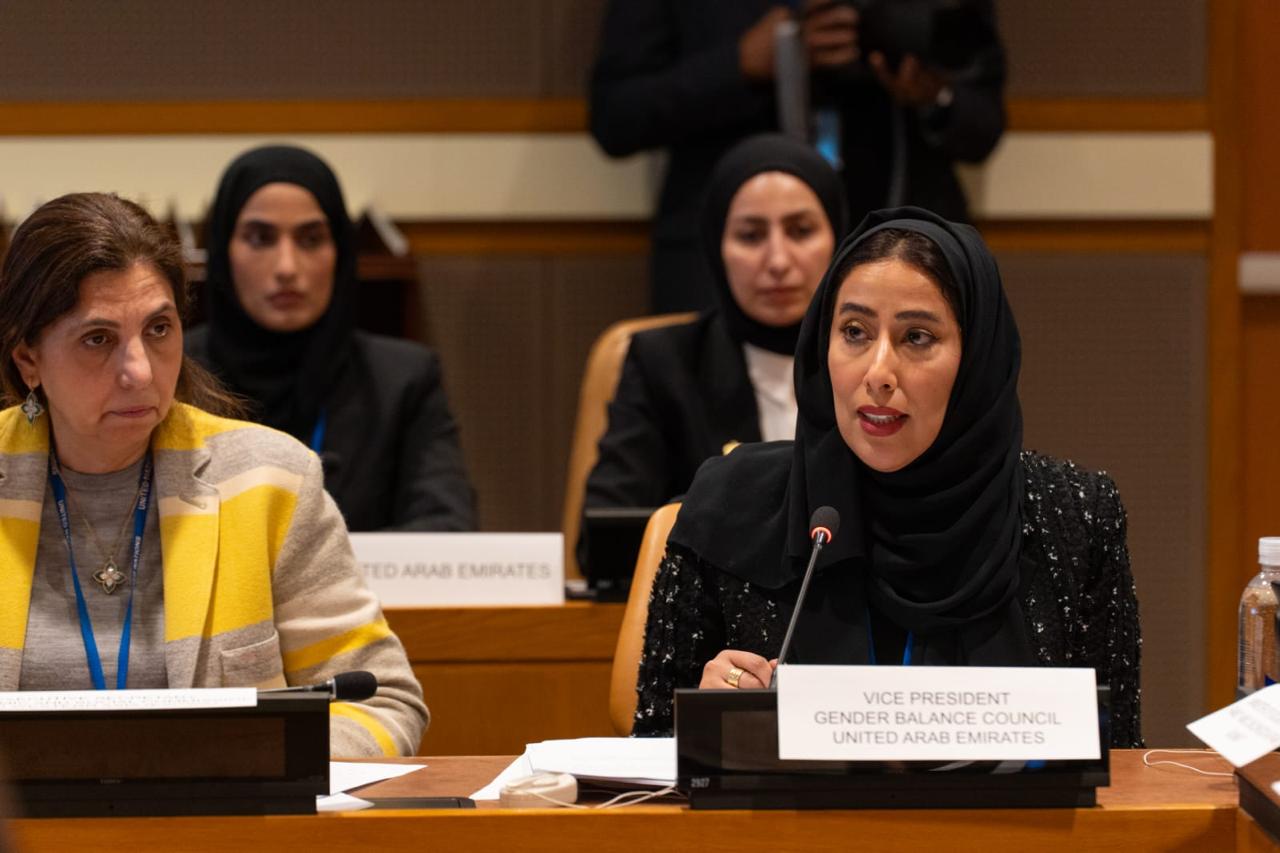 مجلس الإمارات للتوازن بين الجنسين يشارك في اجتماع لمجلس الأمن وجلسة لـ 