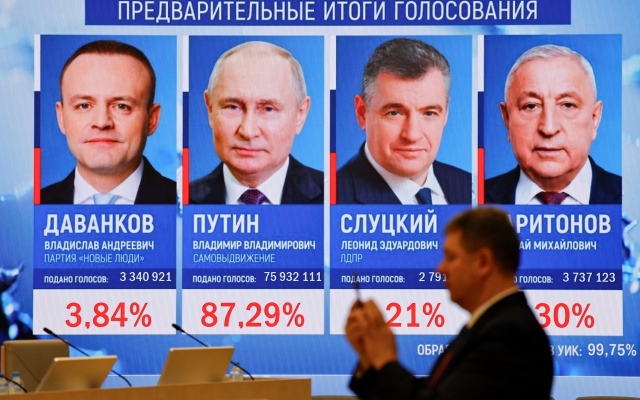 الصورة: الصورة: ولاية بوتين الجديدة تجعله أطول زعماء روسيا بقاء في المنصب