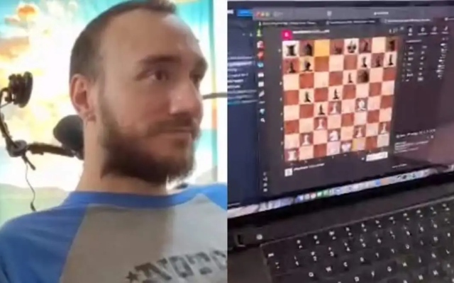 الصورة: الصورة: فيديو .. لأول مرة في التاريخ مريض مصاب بالشلل يلعب الشطرنج عبر أفكاره