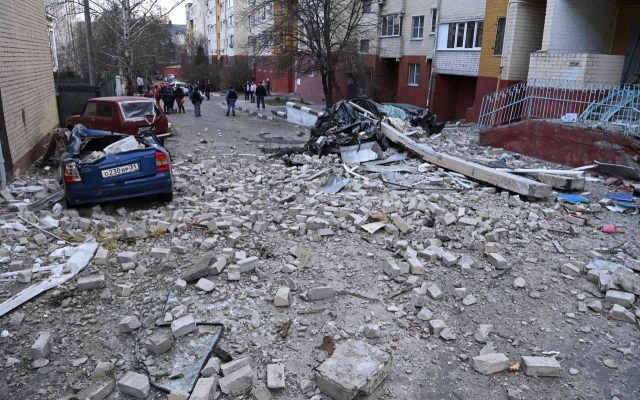 الصورة: الصورة: قصف متبادل بين روسيا وأوكرانيا
