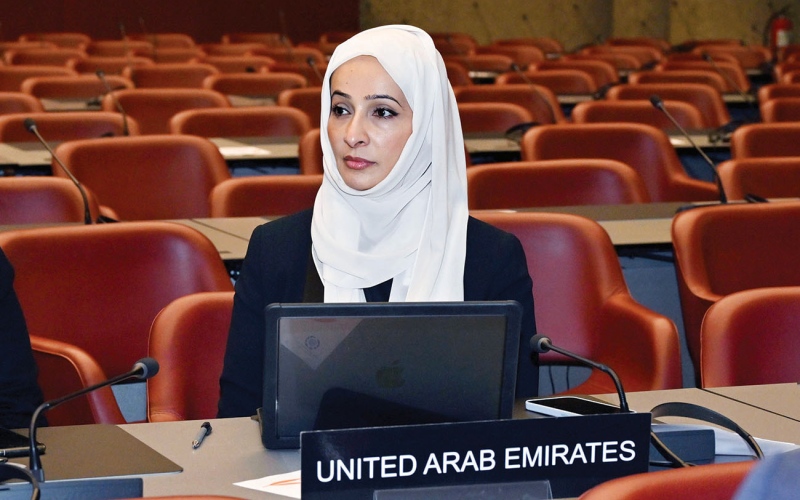 الصورة: الصورة: الإمارات تشارك في اجتماع لجنة أممية بجنيف