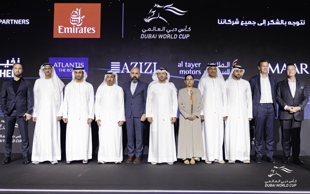الصورة: الصورة: قرعة كأس دبي العالمي تبتسم للبطل «أوشبا تيسورو»