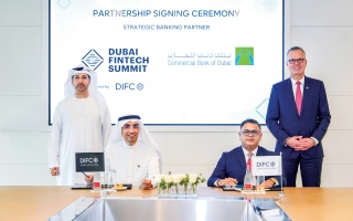 «دبي التجاري» شريكاً مصرفياً استراتيجياً لـ«قمة التكنولوجيا المالية»