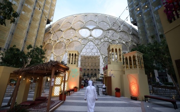الصورة: الصورة: «إكسبو دبي» ..أجواء مفعة بعبق الماضي   