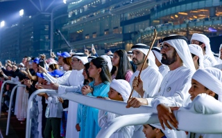 الصورة: الصورة: محمد بن راشد: كأس دبي العالمي علامة فارقة في عالم سباقات الخيل