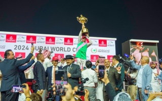 الصورة: الصورة: وسائل الإعلام الدولية تسلط الضوء على نجاح أمسية كأس دبي العالمي 2024