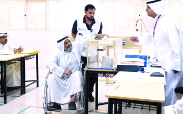 الصورة: الصورة: الكويتيون يختارون اليوم أعضاء «مجلس الأمة» الـ18