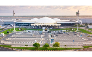 الصورة: الصورة: مطار الشارقة يعلن جاهزيته لاستقبال المسافرين خلال العيد