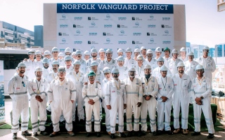 "الأحواض الجافة العالمية" تعلن انطلاق العمل رسمياً في مشروع "نورفولك فانجارد" بالمملكة المتحدة