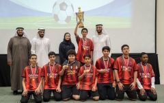الصورة: الصورة: مؤسسة الإمارات للتعليم المدرسي تختتم الدوري الرياضي الرمضاني