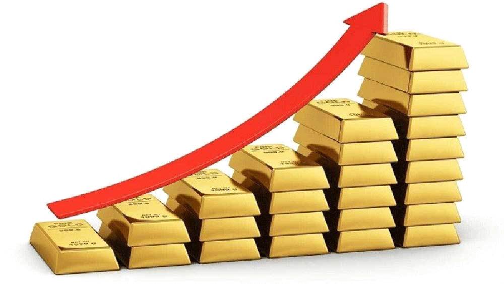 الذهب يرتفع 8 دولارات في يوم