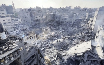 الصورة: الصورة: ألمانيا تنفي ضلوعها في الإبادة الجماعية بغزة أمام محكمة العدل الدولية