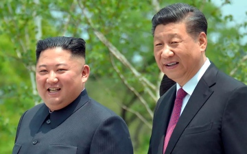 الصورة: الصورة: الصين: مستعدون للعمل مع كوريا الشمالية لرفع مستوى العلاقات