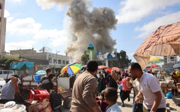 الصورة: الصورة: «هدنة غزة» بانتظار رد إسرائيل و«حماس» على اقتراح الوسطاء
