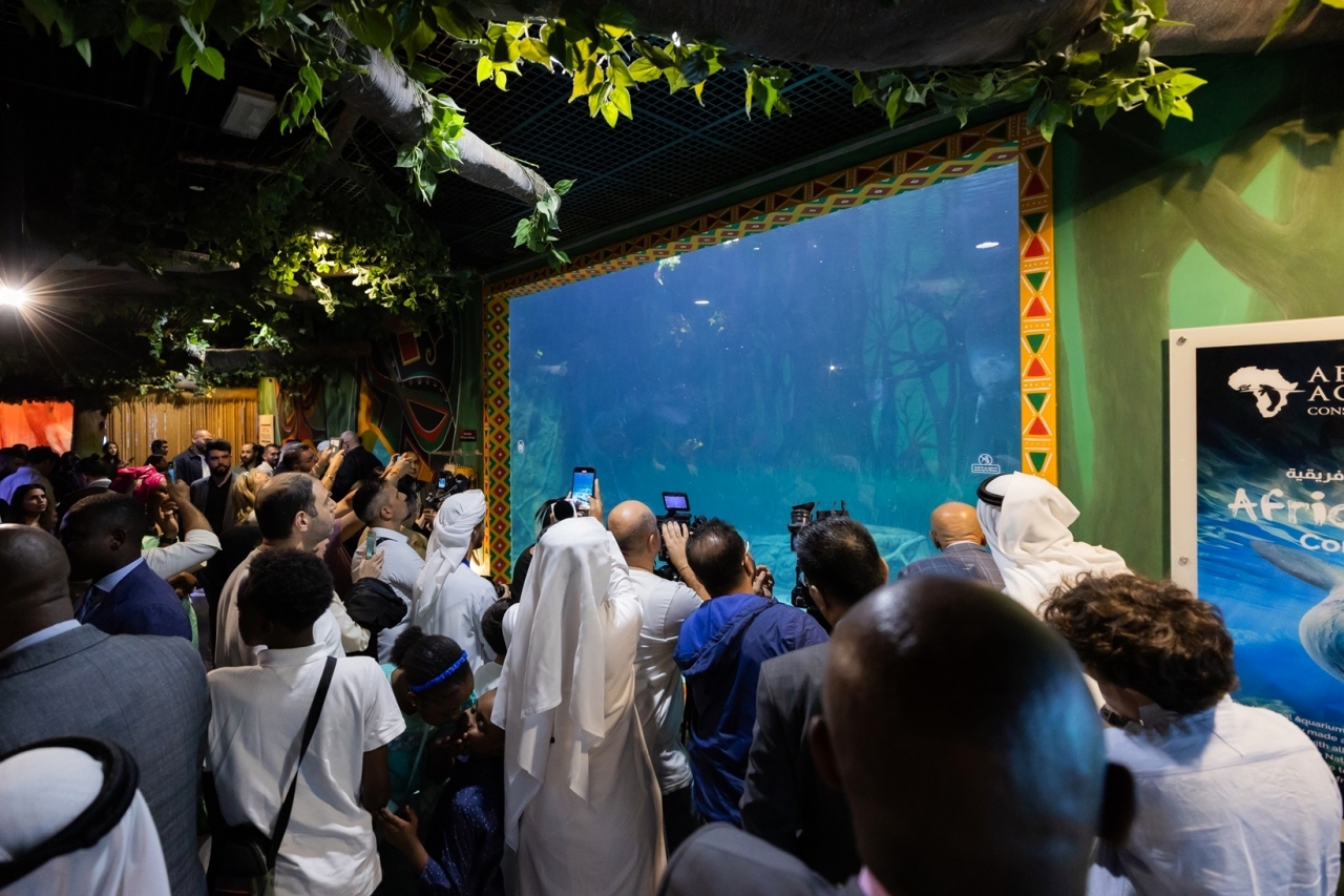 الصورة : إقبال واسع على «ناشونال أكواريوم أبوظبي » خلال عطلة عيد الفطر | البيان