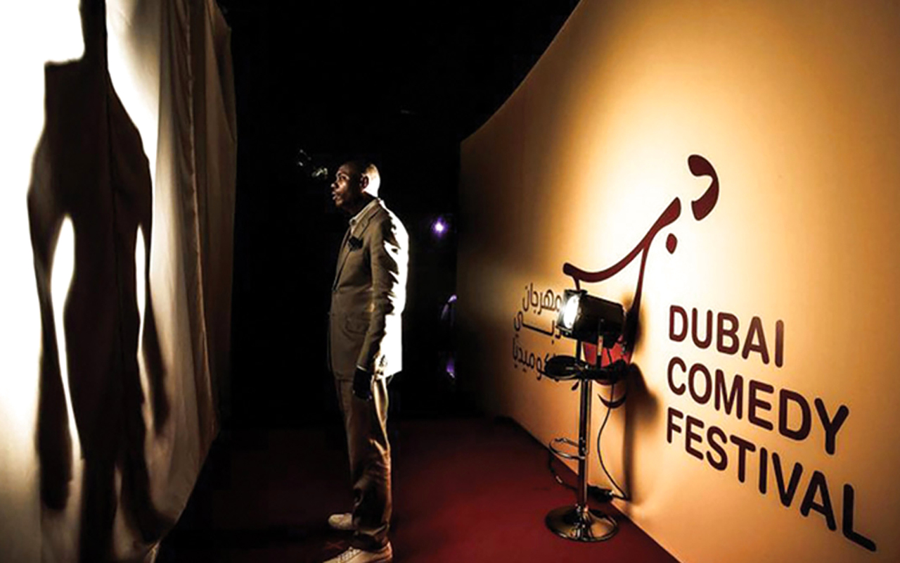 الصورة : مهرجان دبي للكوميديا حدث يتجدد سنوياً | أرشيفية