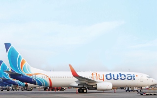 الصورة: الصورة: فلاي دبي تلغي بعض رحلاتها بسبب الإغلاق المؤقت لعدد من المجالات الجوية في المنطقة