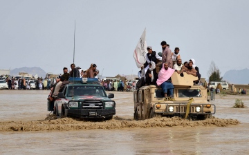 الصورة: الصورة: مصرع 33 شخصاً بفيضانات في أفغانستان