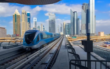 الصورة: الصورة: طرق دبي تعلن عن تأثر خدمة المترو من محطة الإمارات العربية المتحدة للصرافة إلى محطة مدينة دبي للإنترنت