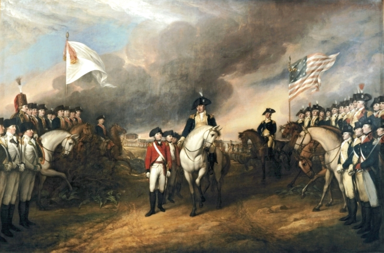 الصورة : 1775 اندلاع حرب الاستقلال الأمريكية التي أدت إلى قيام الولايات المتحدة
