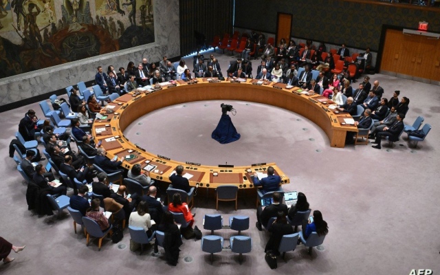 الصورة: الصورة: مجلس الأمن الدولي يفشل في منح العضوية الكاملة لفلسطين في الأمم المتحدة بسبب الفيتو الأمريكي