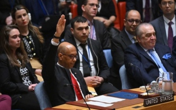 الصورة: الصورة: أول تعليق من حماس  حول "الفيتو" الأمريكي  ضد عضوية فلسطين في الأمم المتحدة