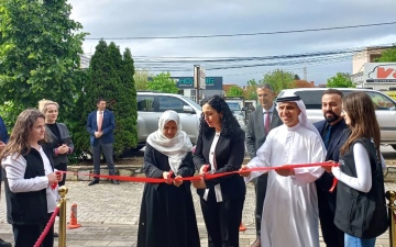 الصورة: الصورة: رئيسة كوسوفو: دعم الإمارات لنا بقيادة محمد بن زايد محل تقدير