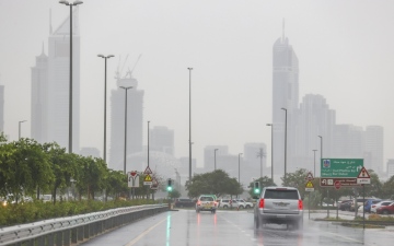 الصورة: الصورة: مختصون: الأمطار التي شهدتها الإمارات استثنائية وتعامل مثالي لأجهزة الدولة