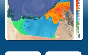 الصورة: الصورة: الإمارات.. 6.04 مليارات متر مكعب حجم الأمطار خلال الحالة الجوية الأخيرة