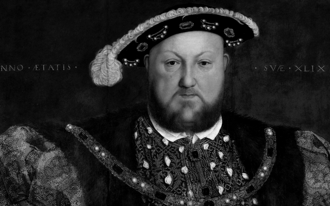 الصورة : 1509 هنري الثامن يعتلي عرش إنجلترا عقب وفاة والده هنري السابع ويستمر حتى وفاته في 1547