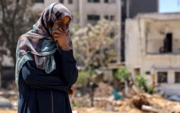 الصورة: الصورة: 34151 قتيلاً في قطاع غزة منذ بدء الحرب