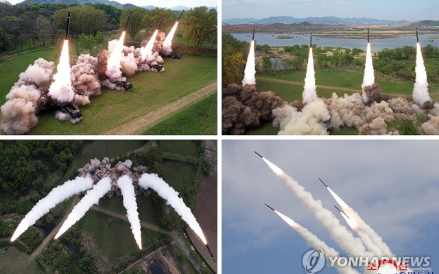 الصورة: الصورة: زعيم كوريا الشمالية يشرف على مناورة تحاكي "هجوماً نووياً مضاداً"