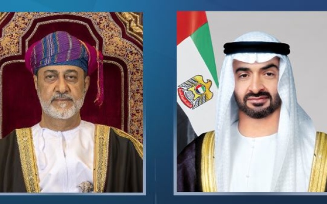 الصورة: الصورة: ودعه رئيس الدولة..سلطان عمان يختتم زيارة دولة إلى الإمارات