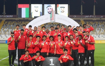 الصورة: الصورة: الإمارات ترفع رصيدها إلى 168 ميدالية في "الألعاب الخليجية للشباب"