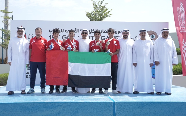 الصورة: الصورة: الإمارات تواصل صدارتها لـ"الألعاب الخليجية للشباب" بـ168 ميدالية