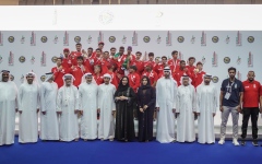 الصورة: الصورة: الإمارات ترفع رصيدها إلى 185 ميدالية في صدارة "الألعاب الخليجية الشباب"