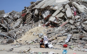 الصورة: الصورة: مسؤول بالأمم المتحدة: إزالة الركام من غزة قد تستغرق 14 عاماً