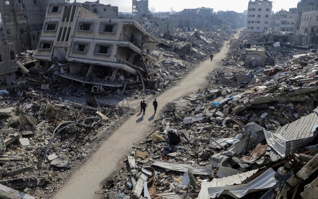 الصورة: الصورة: مفاوضات مصرية إسرائيلية تقترب من تحقيق هدنة في غزة
