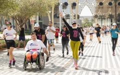 الصورة: الصورة: مدينة إكسبو دبي تستضيف سباق وينغز فور لايف العالمي 5 مايو المقبل