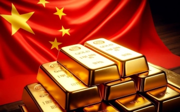 الصورة: الصورة: المضاربات في الصين تدفع الذهب بقوة نحو مزيد من الارتفاع