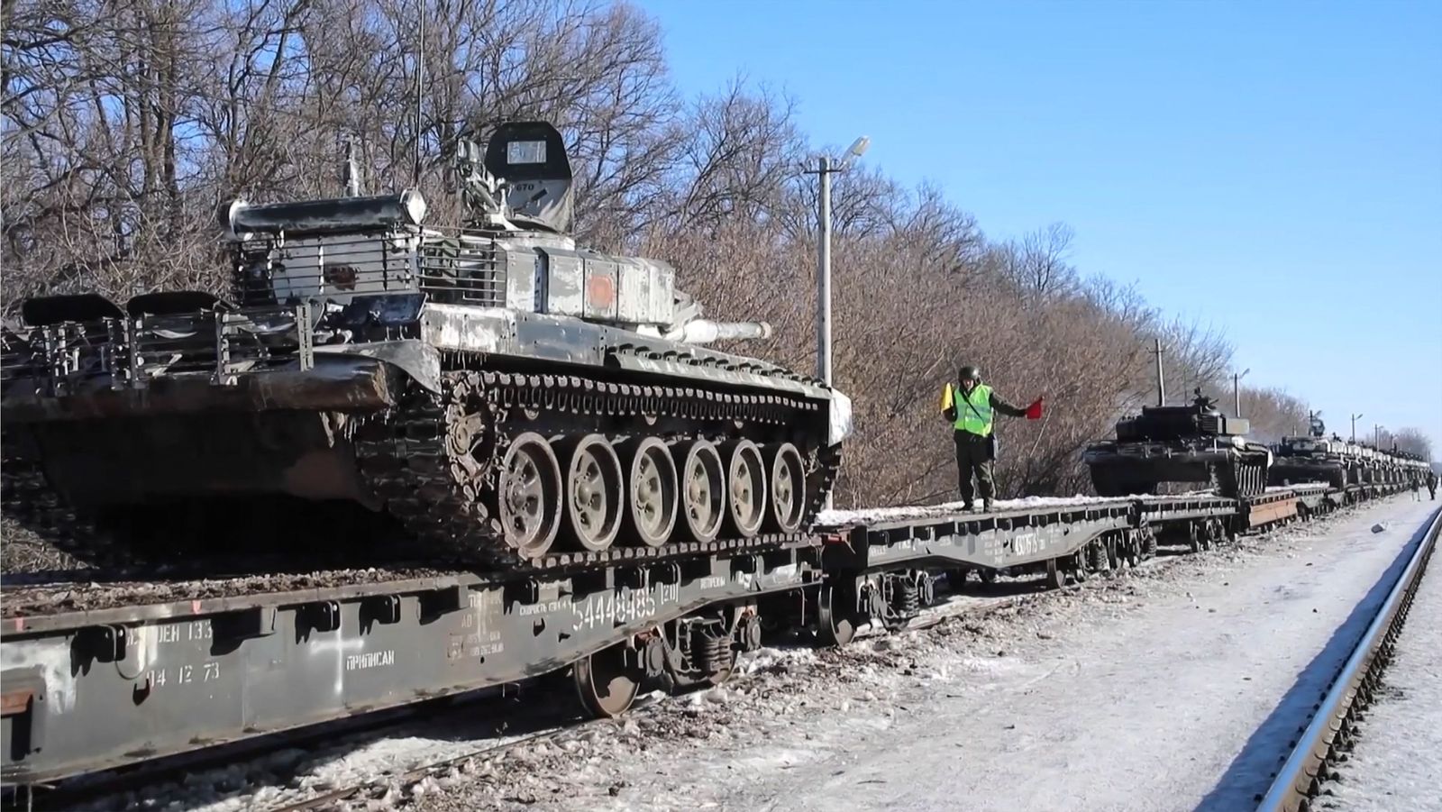 روسيا تعطل إمدادات الأسلحة الأمريكية بضرب خطوط سكك الحديد الأوكرانية
