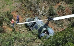 الصورة: الصورة: مقتل ثمانية أشخاص في تحطم مروحية عسكرية في الإكوادور