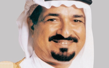 الصورة: الصورة: حاكم عجمان يعزي خادم الحرمين في وفاة الأمير منصور بن بدر