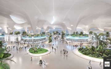 الصورة: الصورة: بالأرقام..  مطار آل مكتوم الدولي سيكون الأكبر في العالم